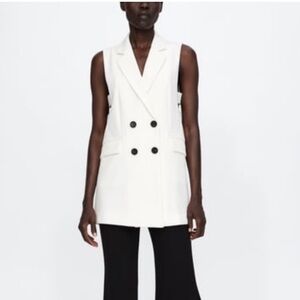 Zara Long Vest